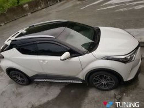 Пороги боковые TOYOTA C-HR (17-) - BMW стиль 8