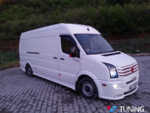 Пороги боковые VW Crafter (06-16) - стекловолокно 3