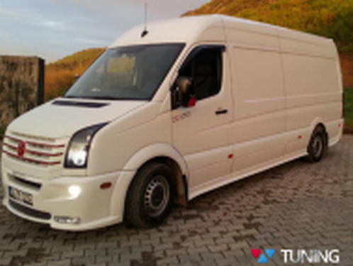 Пороги боковые VW Crafter (06-16) - стекловолокно 4