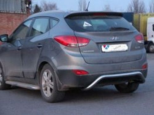 Защита задняя HYUNDAI ix35 (2010-2013) - труба 3