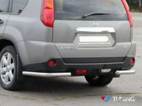 Защита задняя Nissan X-Trail T31 (07-14) - углы одинарные 2