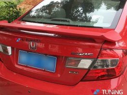 Спойлер багажника HONDA Civic 9 IX Sedan - ABS (на ножках со стопом) 2 2