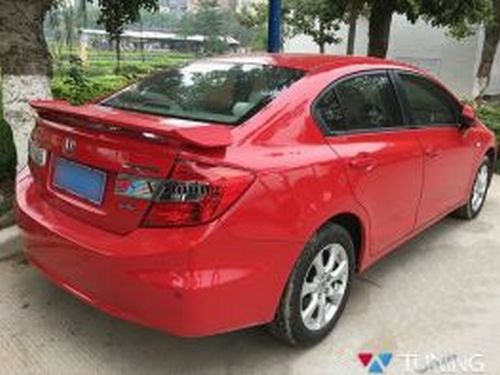 Спойлер багажника HONDA Civic 9 IX Sedan - ABS (на ножках со стопом) 3 3