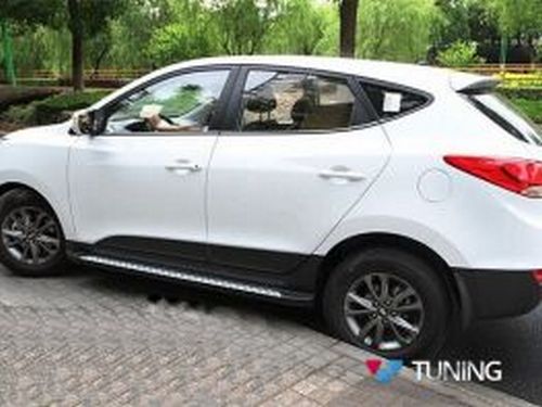 Пороги боковые HYUNDAI ix35 (10-15) - Acura стиль 3