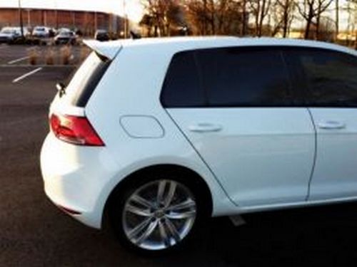 Спойлер VW Golf VII 7 (2012+) Hatchback - ABS пластик 3 3