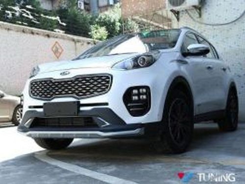 ABS Накладка на передний бампер KIA Sportage IV (2016-) - 3 7