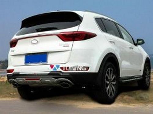 Накладка на задний бампер KIA Sportage 4 IV QL - KX5 3 3