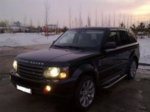 Дефлектори вікон Range Rover Sport I (L320; 05-13) - Niken (накладні) 3