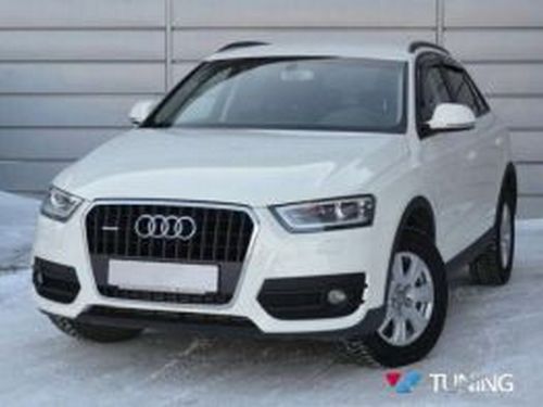 Дефлектори вікон Audi Q3 I (8U; 11-18) - Hic (накладні) 3