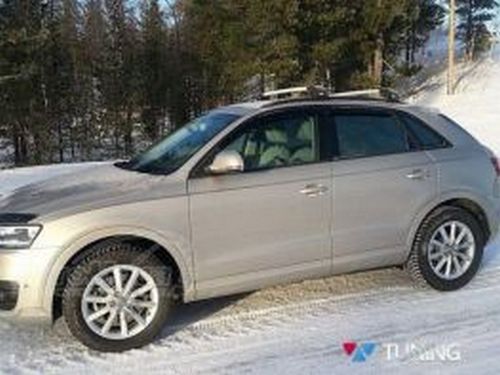 Дефлектори вікон Audi Q3 I (8U; 11-18) - Hic (накладні) 4