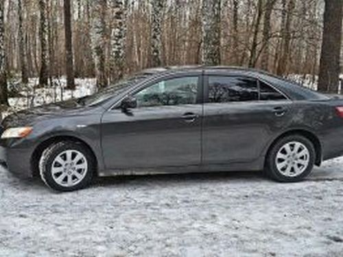 Дефлектори вікон Toyota Camry XV40 (07-11) - Hic (з хром молдингом) 4