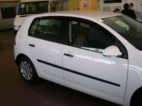 Дефлектори вікон VW Golf VI (08-12) 5D Htb - Hic (накладні) 3