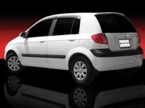 Дефлекторы окон Hyundai Getz / Click (02-11) - Hic (накладные) 4