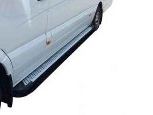 Пороги боковые Mercedes Sprinter W906 (06-18) - Almond Grey 4