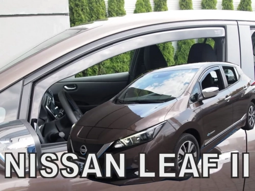 Дефлекторы окон Nissan Leaf II (ZE1; 18-) - Heko (вставные) 3