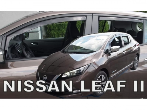 Дефлектори вікон Nissan Leaf II (ZE1; 18-) - Heko (вставні) 4