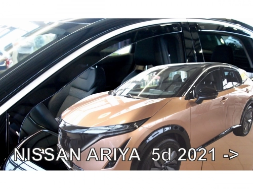 Дефлекторы окон Nissan Ariya (FE0; 22-) - Heko (вставные) 4