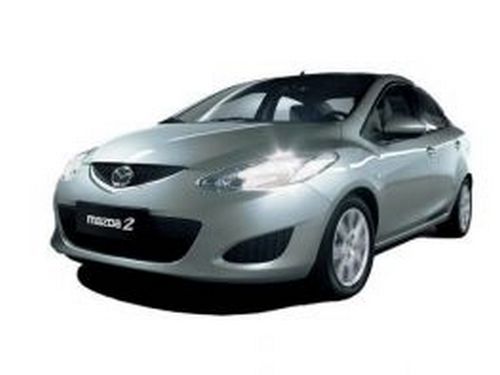 Бризковики Mazda 2 (DE) (08-14) Sedan - OEM 4