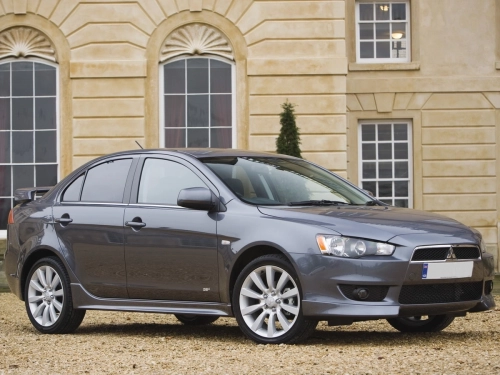 Mitsubishi Lancer X (with side skirts) 4