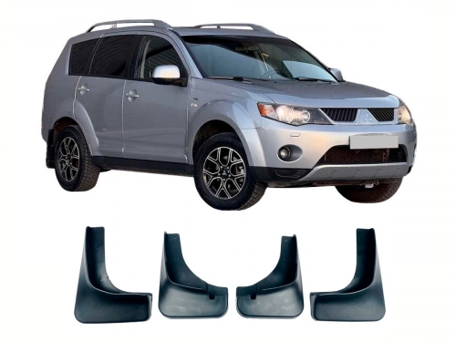 Брызговики Mitsubishi Outlander II (XL; 07-09) - Classic 1