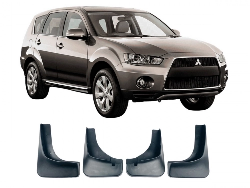 Бризковики Mitsubishi Outlander II (XL; 09-12) - Classic 1