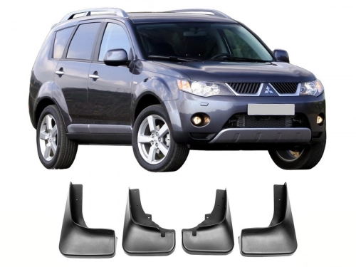 Бризковики Mitsubishi Outlander II (XL; 07-09) - Premium 1