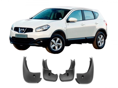 Брызговики Nissan Qashqai I (J10; 07-13) - Premium 1