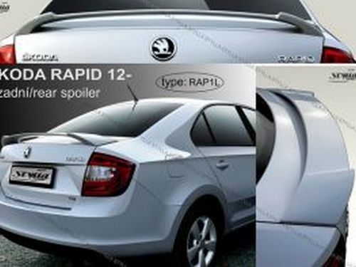 Спойлер багажника SKODA Rapid (2012-) Liftback - RAP1L - фото 2 2