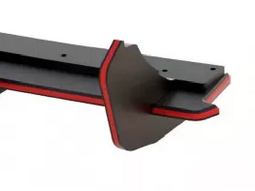 Street Pro Rear Diffuser Red 8