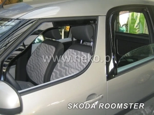 Дефлектори вікон Skoda Roomster (06-15) - Heko (вставні) 4