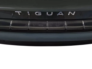 Накладка на задний бампер VW Tiguan III (24-) - Avisa (чёрная) 5