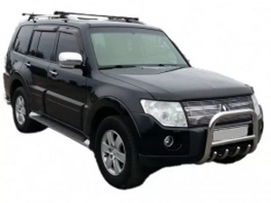 Кенгурятник Mitsubishi Pajero Wagon III (99-06) - низький