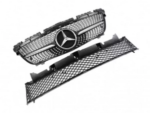 Решітки Mercedes SLK R172 (11-15) - Diamond стиль