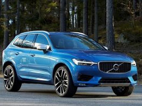 Дефлектор капота Volvo XC60 II (17-) - Hic (акрил) 3