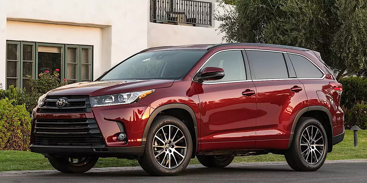 Toyota Highlander III (XU50; 2017-2019) рестайлінг